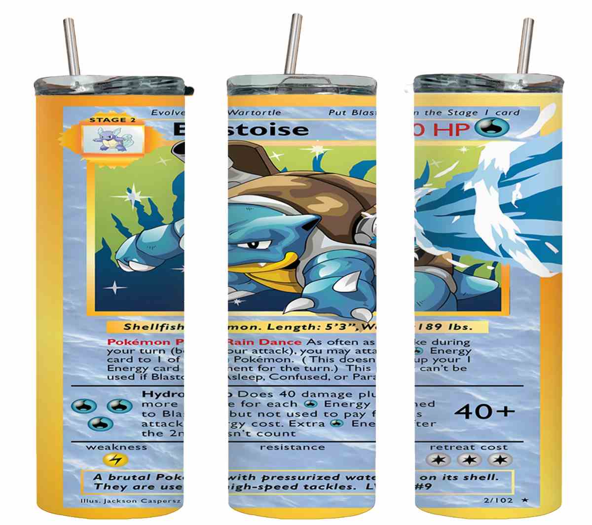 Pokemon Blastoise Card-8037
